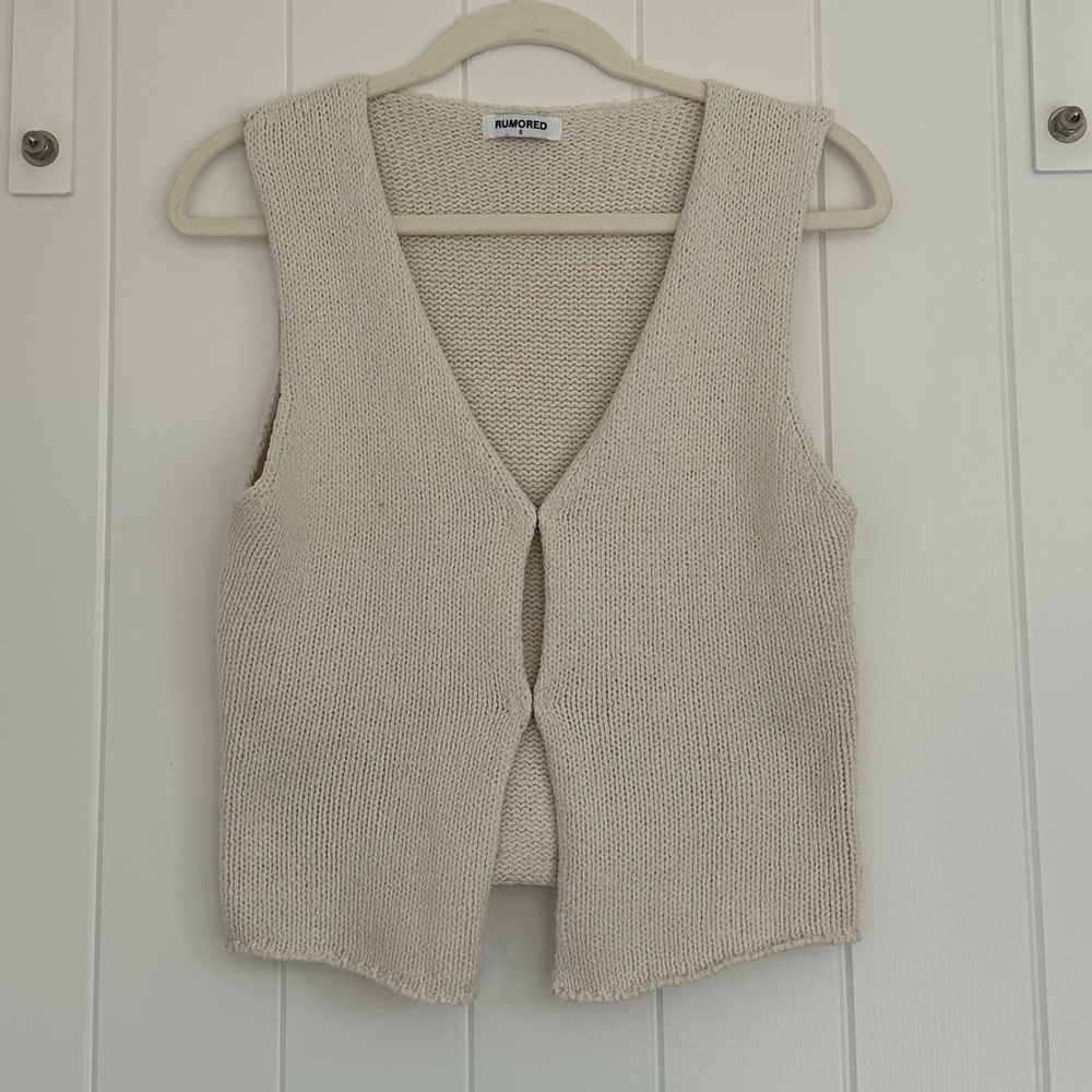 Rumored Ivory Prince Street Top
